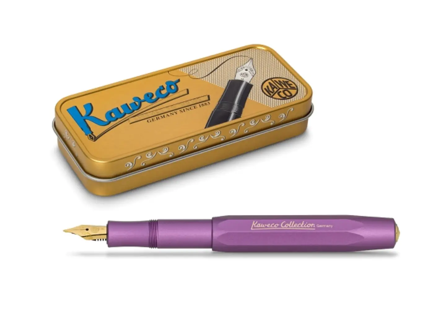 KAWECO COLLECTION Pluma estilográfica-Violeta vibrante 9