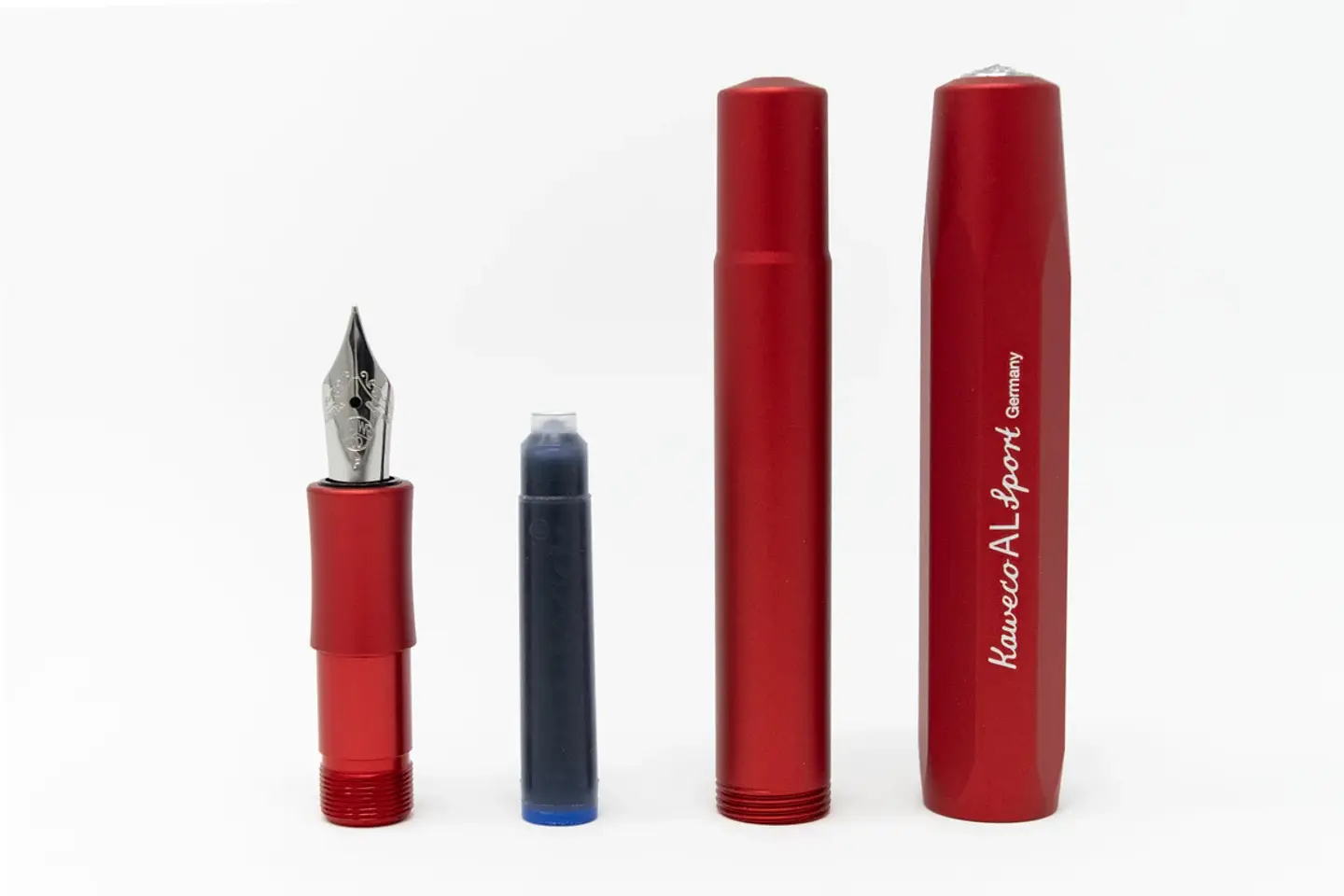 Pluma Estilográfica Kaweco AL SPORT Red Deep 7
