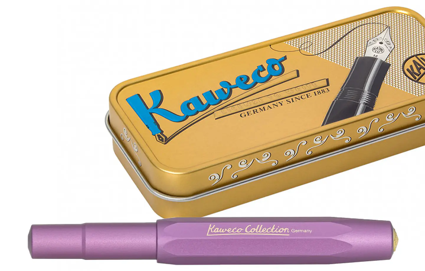 KAWECO COLLECTION Pluma estilográfica-Violeta vibrante 12