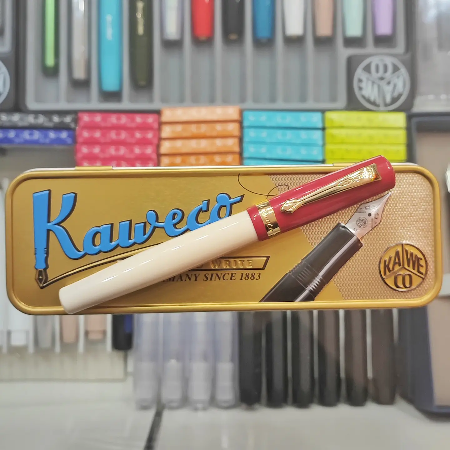 Kaweco STUDENT Pluma estilográfica  30's Blues 8