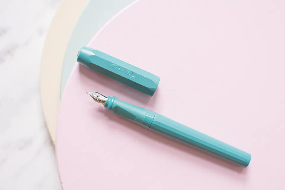 Pluma estilográfica Kaweco PERKEO Breezy Teal 6