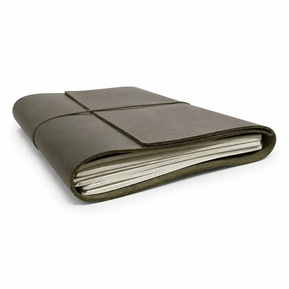 Bohemian Notebook XL Verde Oliva 2