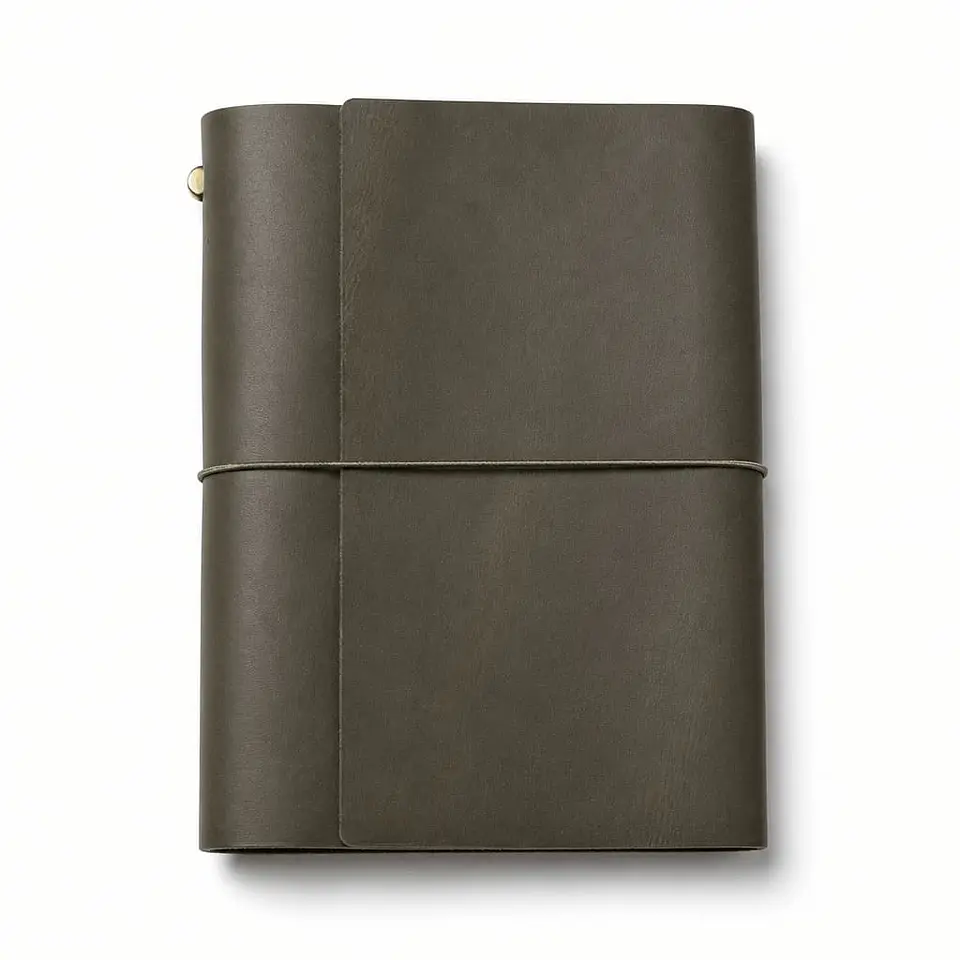 Bohemian Notebook XL Verde Oliva 3