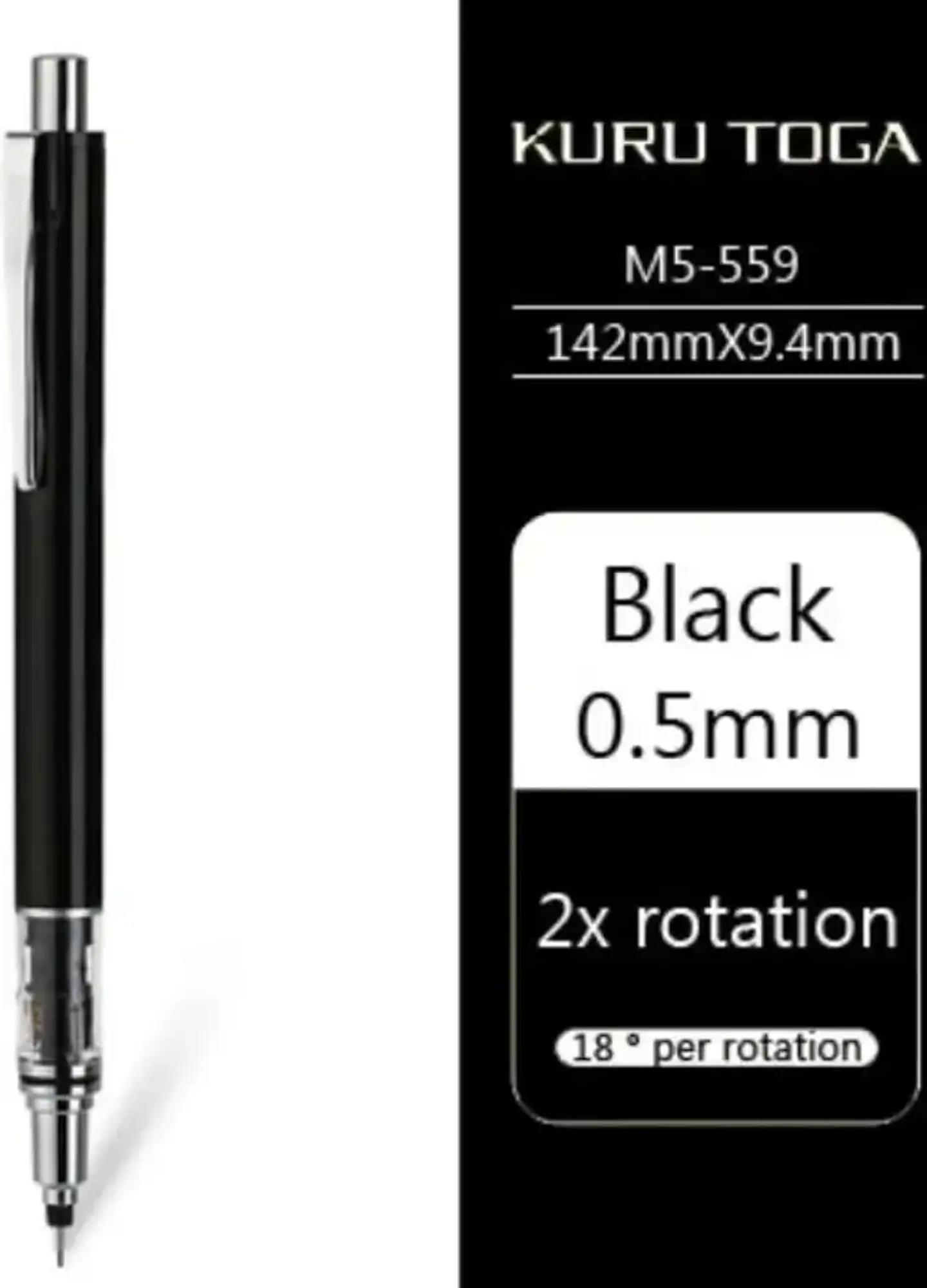 Portaminas KURO TOGA Advance 0.5 5