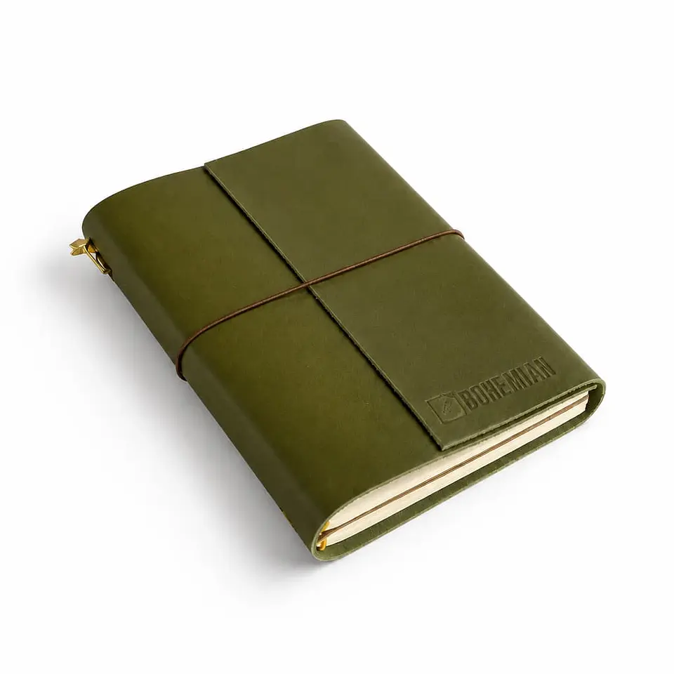 Bohemian Notebook XL Verde Pistacho 1