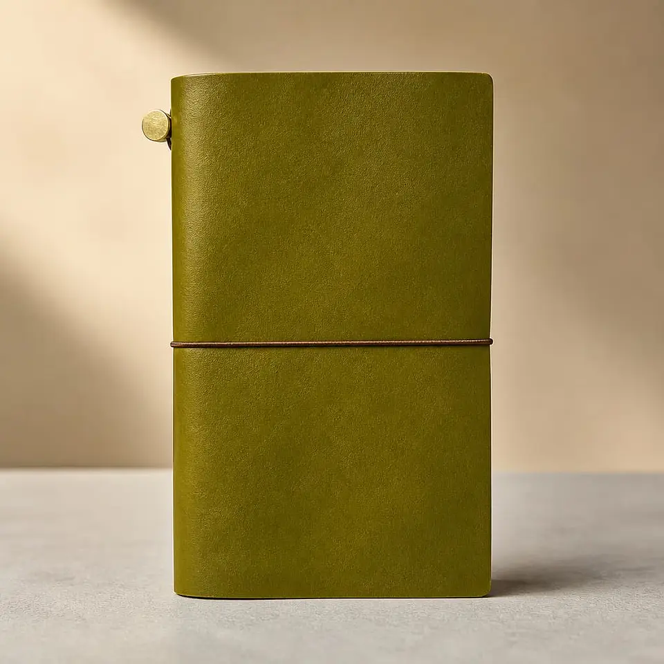 Bohemian Notebook L – Verde Pistacho 2
