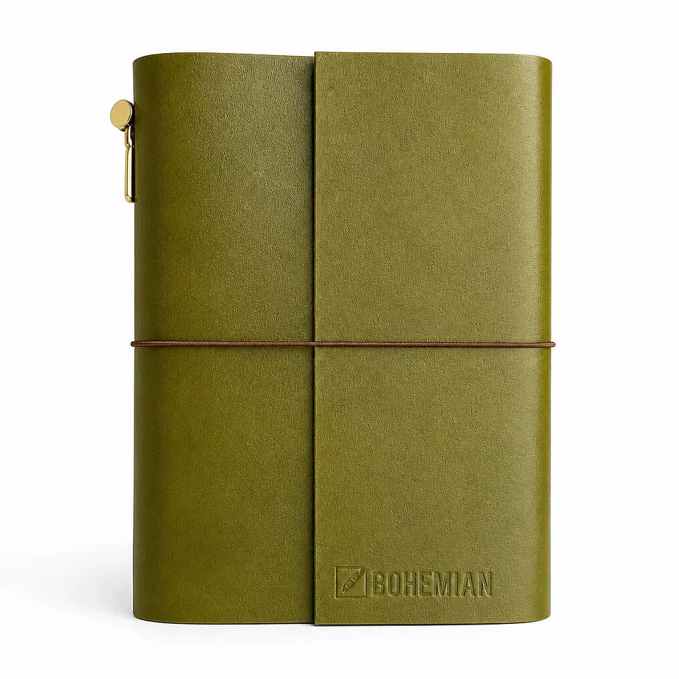 Bohemian Notebook XL Verde Pistacho 2