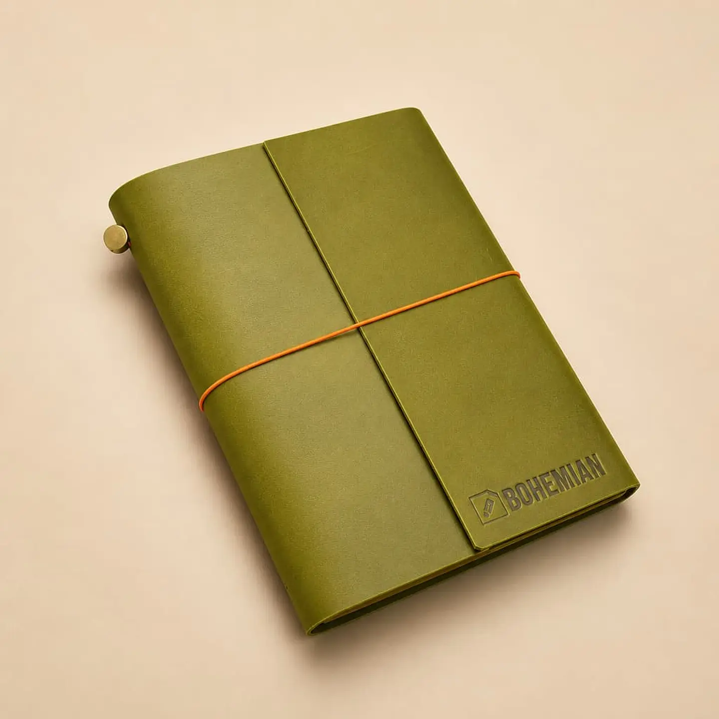 Bohemian Notebook - A5 Verde Pistacho 6