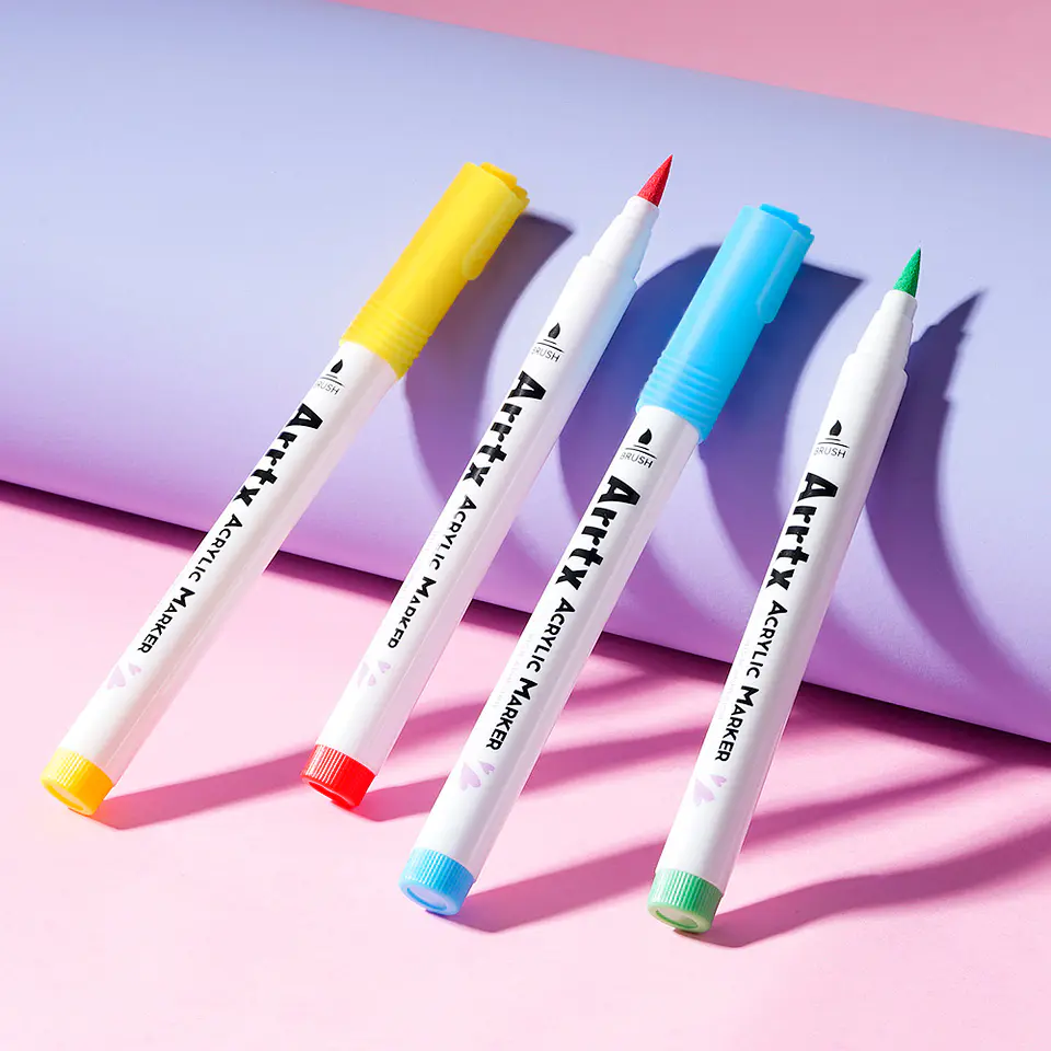 ARRTX MARCADORES ACRÍLICOS DE 30 COLORES 30A 4