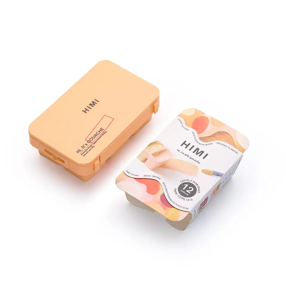 SET DE GOUACHE HIMI LOVELY PORTRAIT 12 COLORES 12G 5