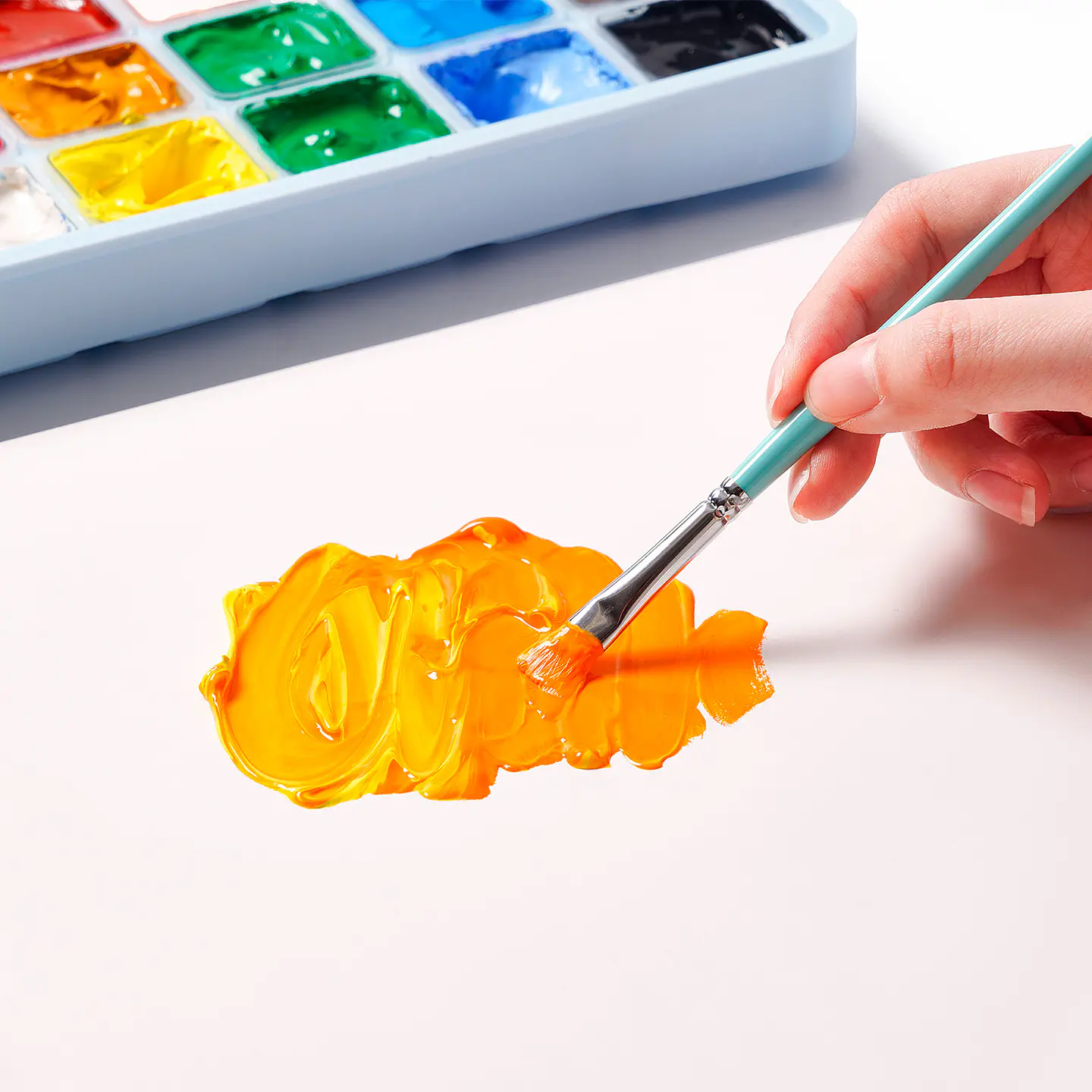 HIMI PALETA PAPEL DESECHABLE 35,5 X 25,5 CM 30 H PARA MANO 3