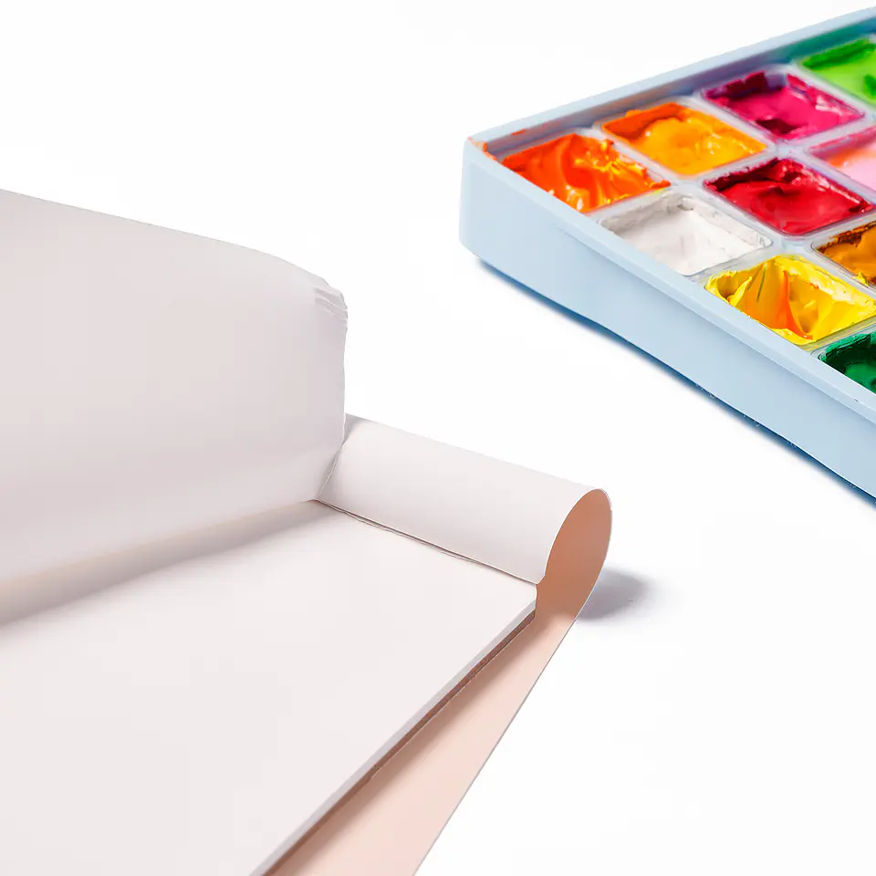 HIMI PALETA PAPEL DESECHABLE 35,5 X 25,5 CM 30 H PARA MANO 4