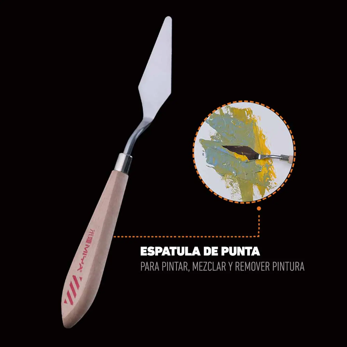 MIYA ESPATULA DE PUNTA 6