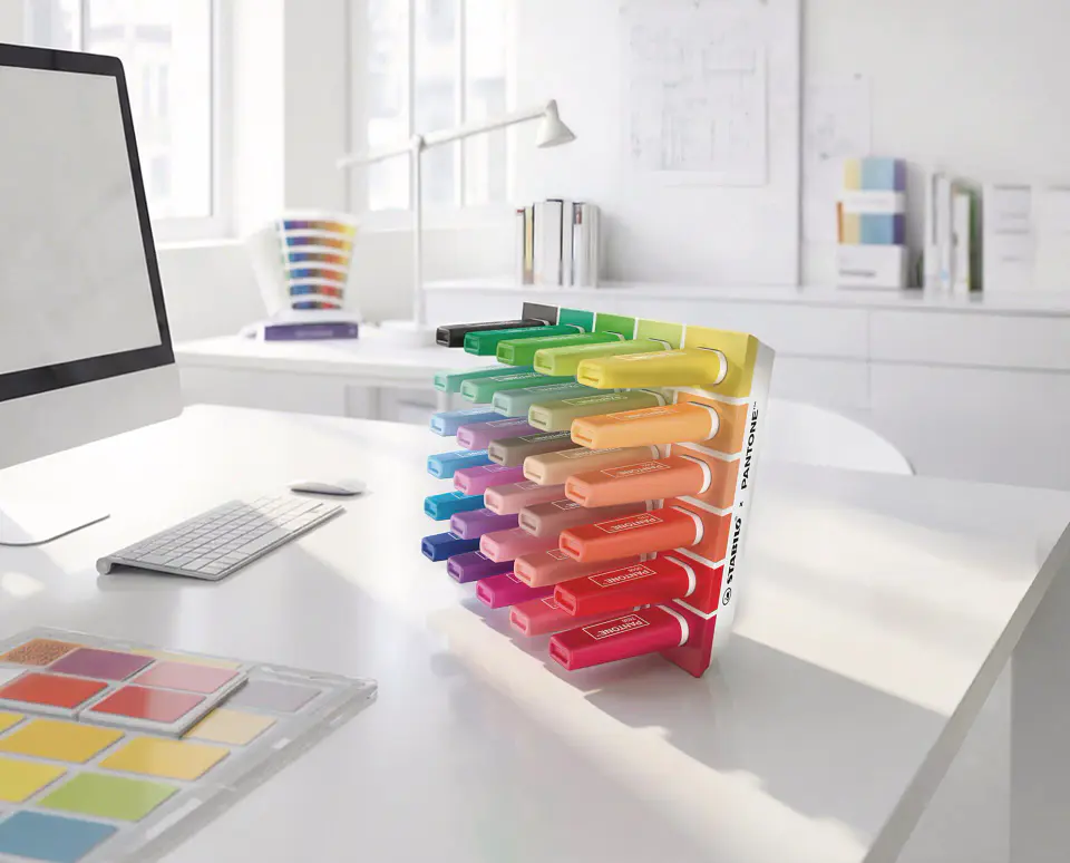STABILO BOSS ORIGINAL x PANTONE Set de escritorio de 30 Unid 2