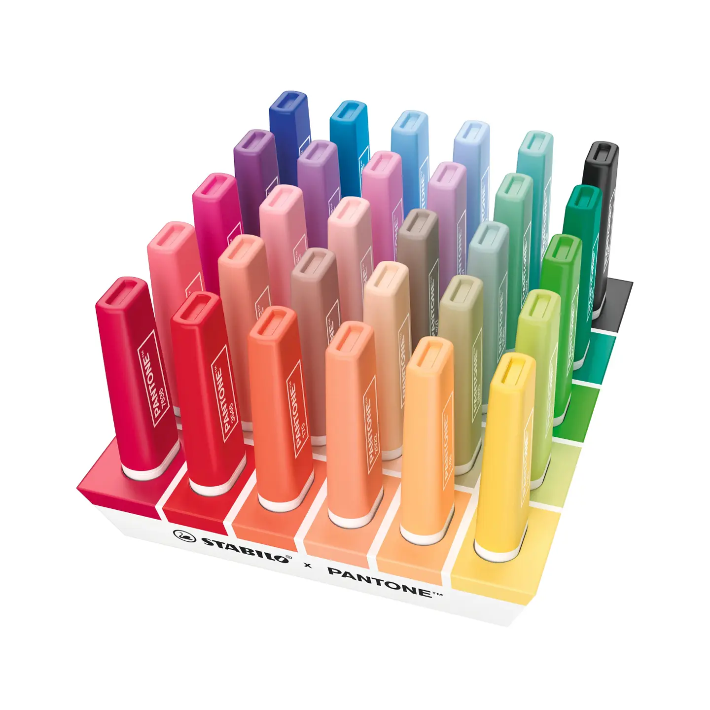 STABILO BOSS ORIGINAL x PANTONE Set de escritorio de 30 Unid 3