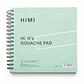 GOUCHE PAD 21.6 x 21.6 cm -50 Hojas 160G - Miniatura 5