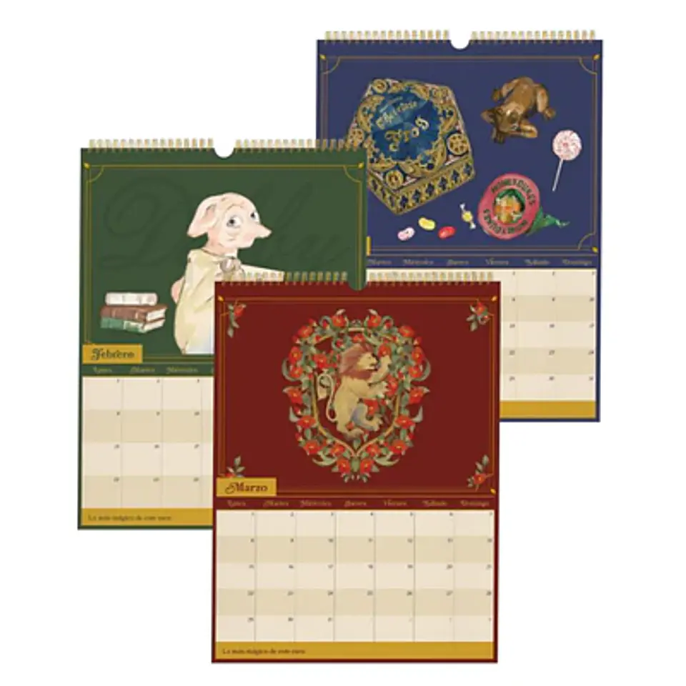 Calendario Harry Potter 2027 Mooving 30X40 2