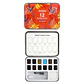 SET DE ACUARELA DE BOLSILLO DE 12 COLORES – OTOÑALES - Miniatura 1