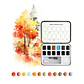 SET DE ACUARELA DE BOLSILLO DE 12 COLORES – OTOÑALES - Miniatura 2