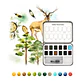 SET DE ACUARELA DE BOLSILLO DE 12 COLORES – BOSQUE - Miniatura 2