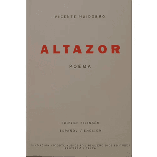 Altazor -Bilingue-