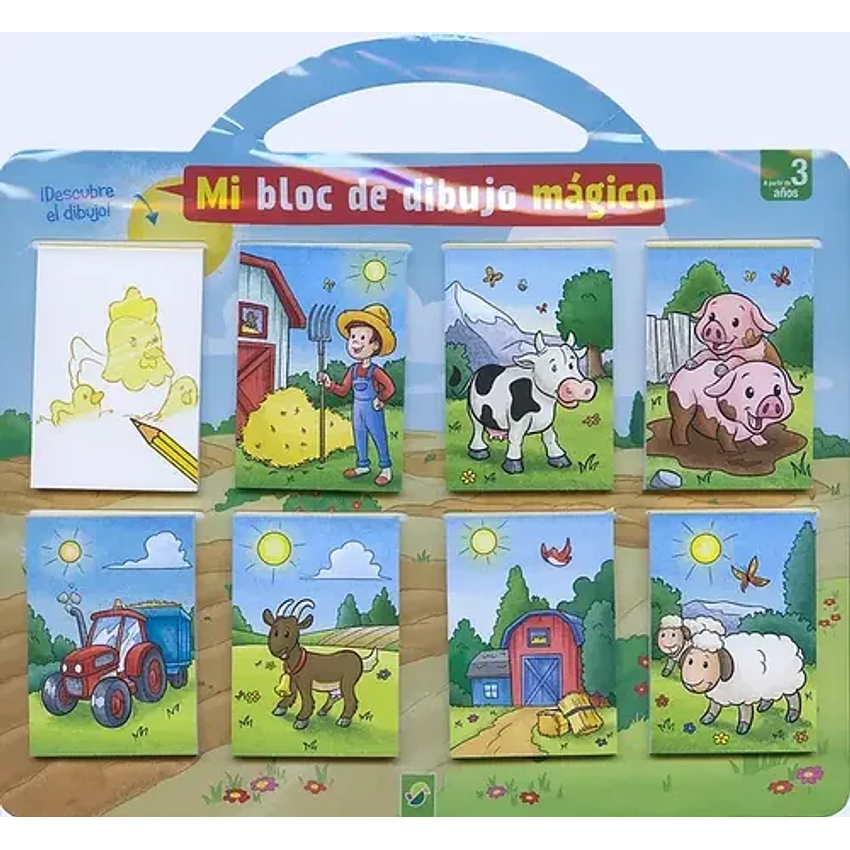 Blister  Casa De Campo - Mis Blocs De Dibujo Magic 1