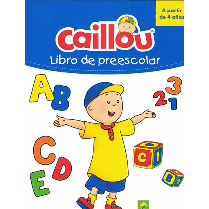 Caillou Libro De Preescolar (9783849913748) 1