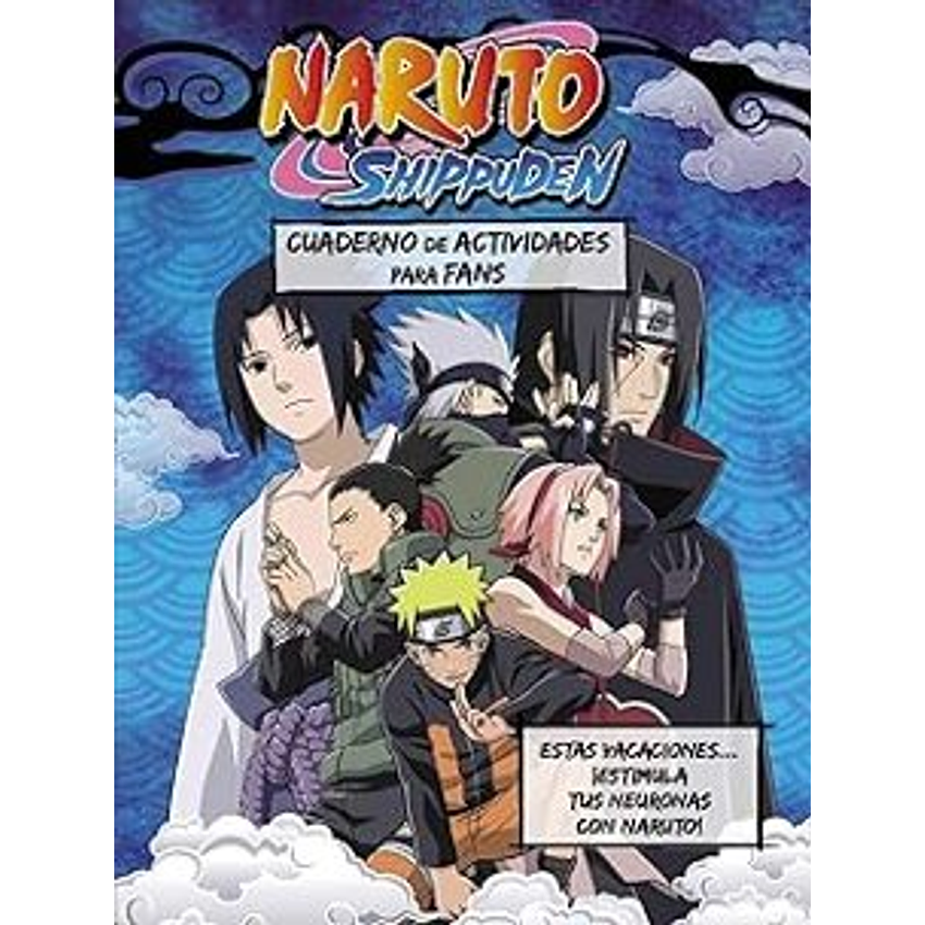 Cuaderno De Actividades Para Fans Naruto Shippuden 1