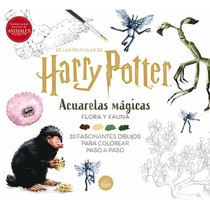 Harry Potter - Acuarelas Magicas Flora Y Fauna