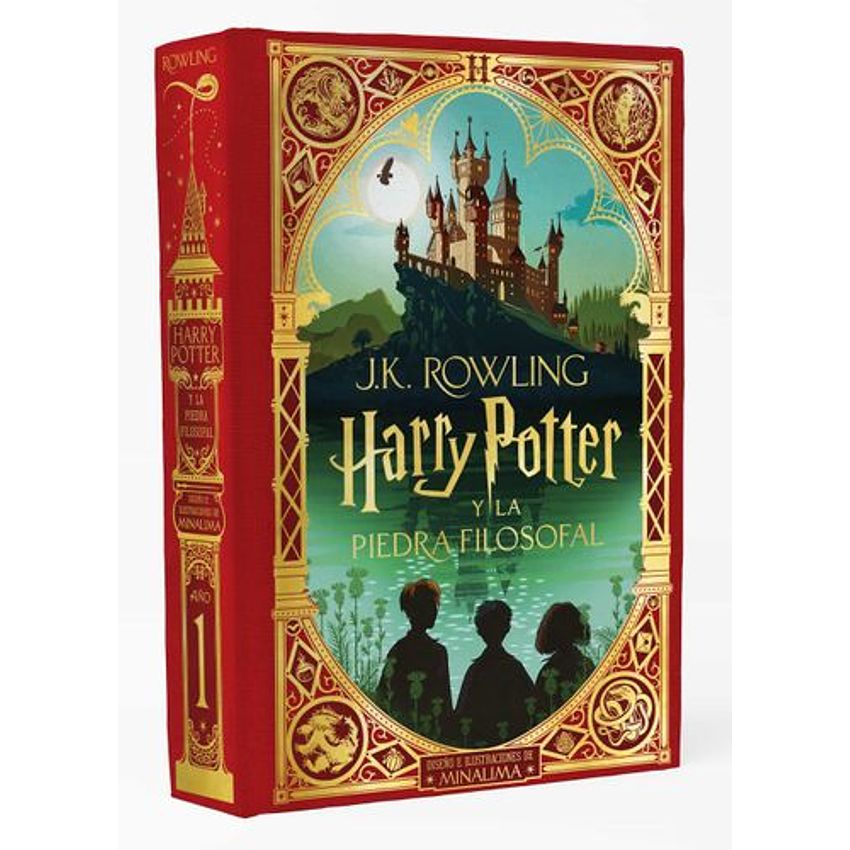 Harry Potter Y La Piedra Filosofal (De Lujo-minalima) 1