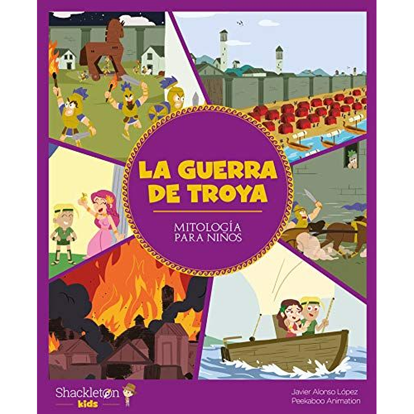 La Guerra De Troya Mitologia Para Niños 1