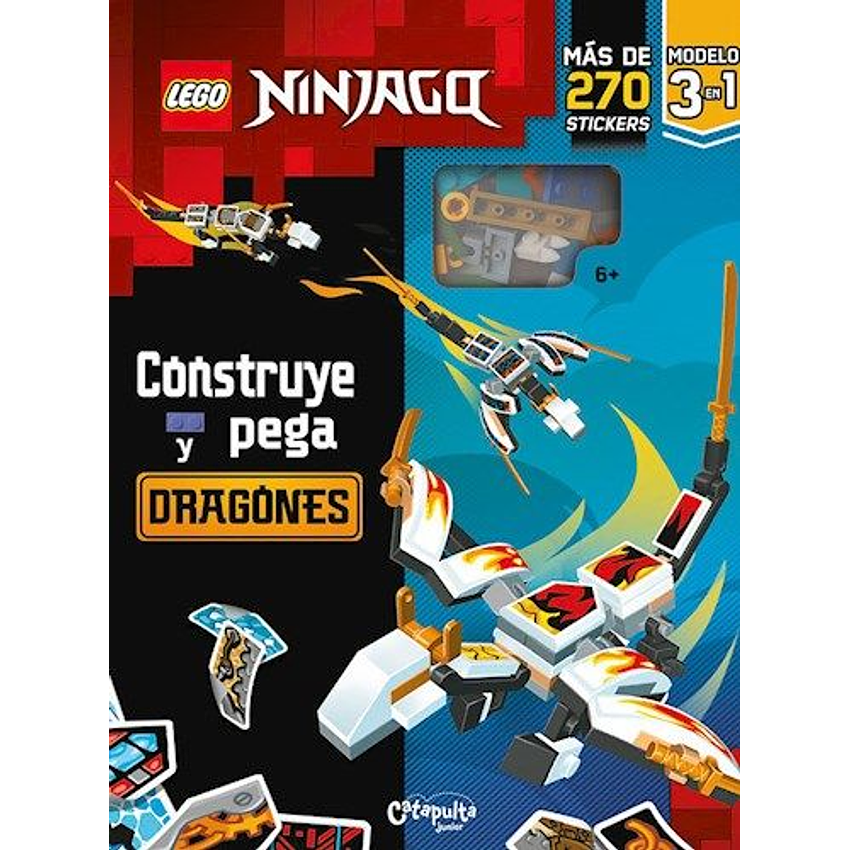 Lego Ninjago Construye Y Pega: Dragones 1