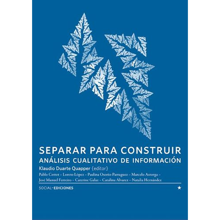 Separar Para Construir Analisis Cualitativo De Informacion 1