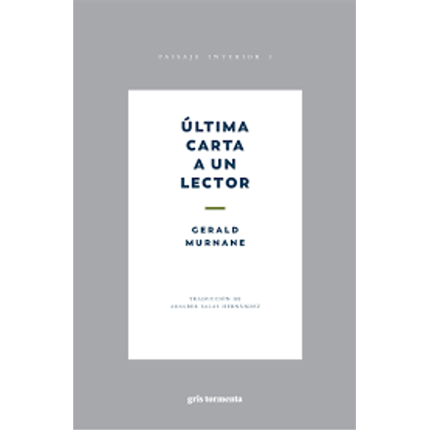 Ultima Carta A Un Lector 1