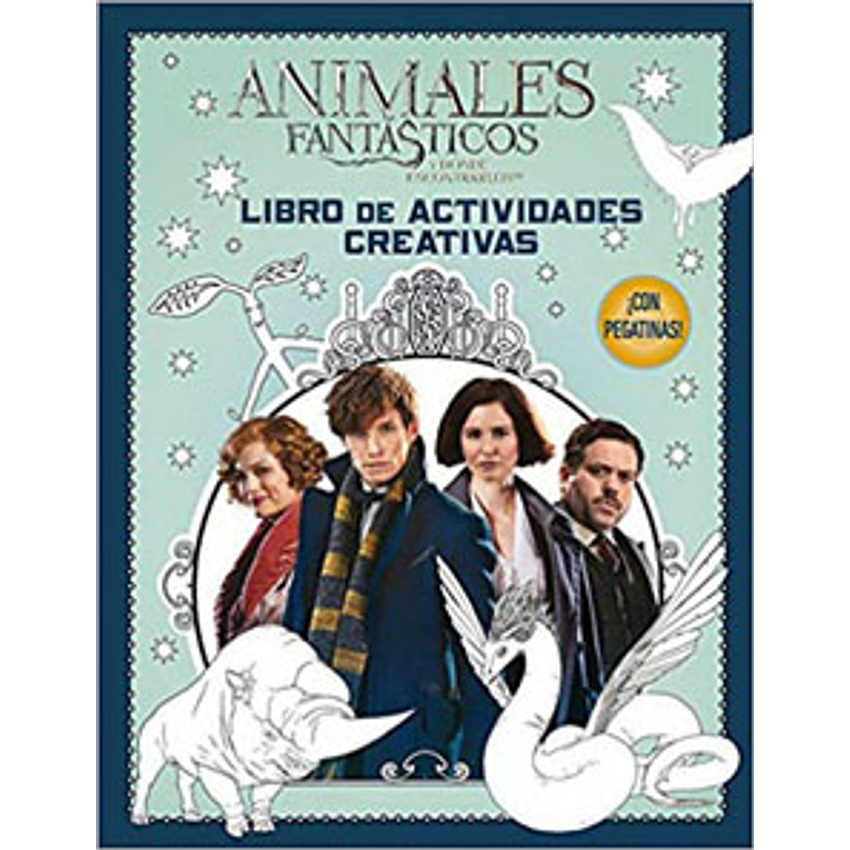 Animales Fantasticos Libro De Actividades Creativas 1