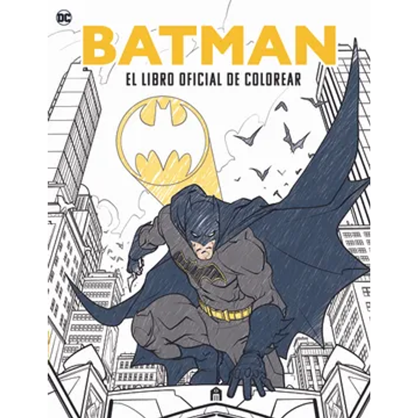 Batman El Libro Oficial De Colorear 1
