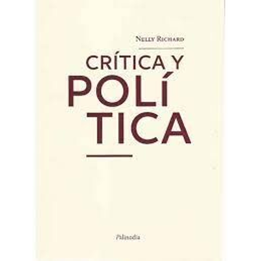 Critica Y Politica 1