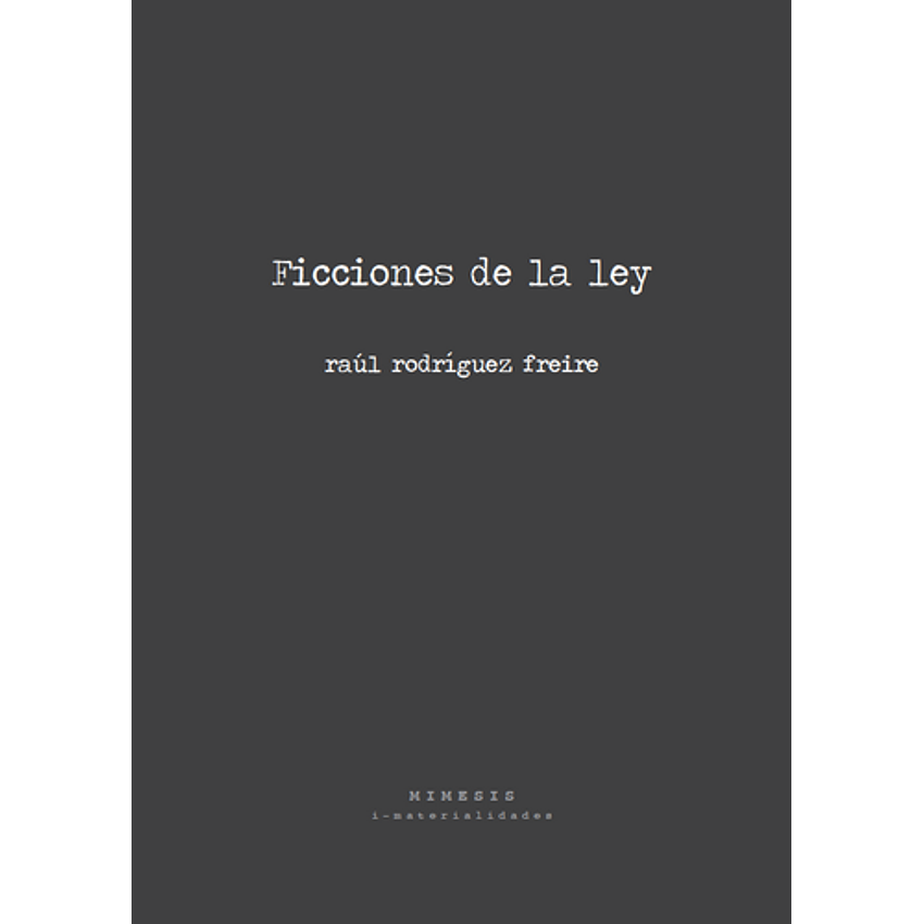 Ficciones De La Ley 1