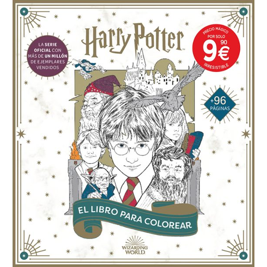 Harry Potter El Libro Oficial Para Colorear 1