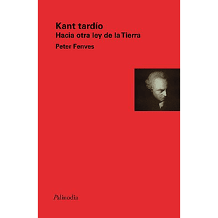 Kant Tardio Hacia Otra Ley De La Tierra