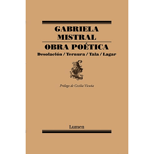Obra Poetica - Gabriela Mistral -
