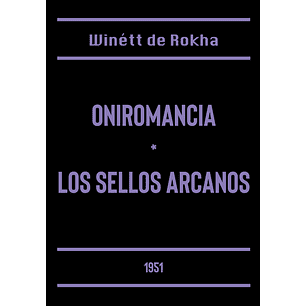 Oniromancia Los Sellos Arcanos
