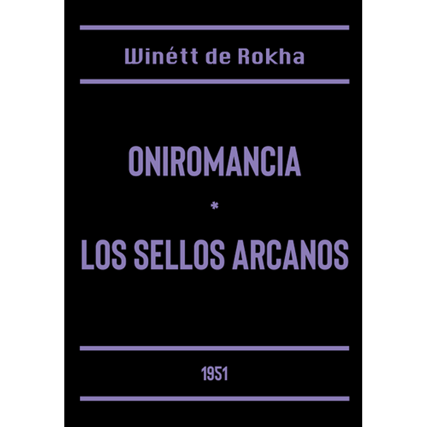 Oniromancia Los Sellos Arcanos 1