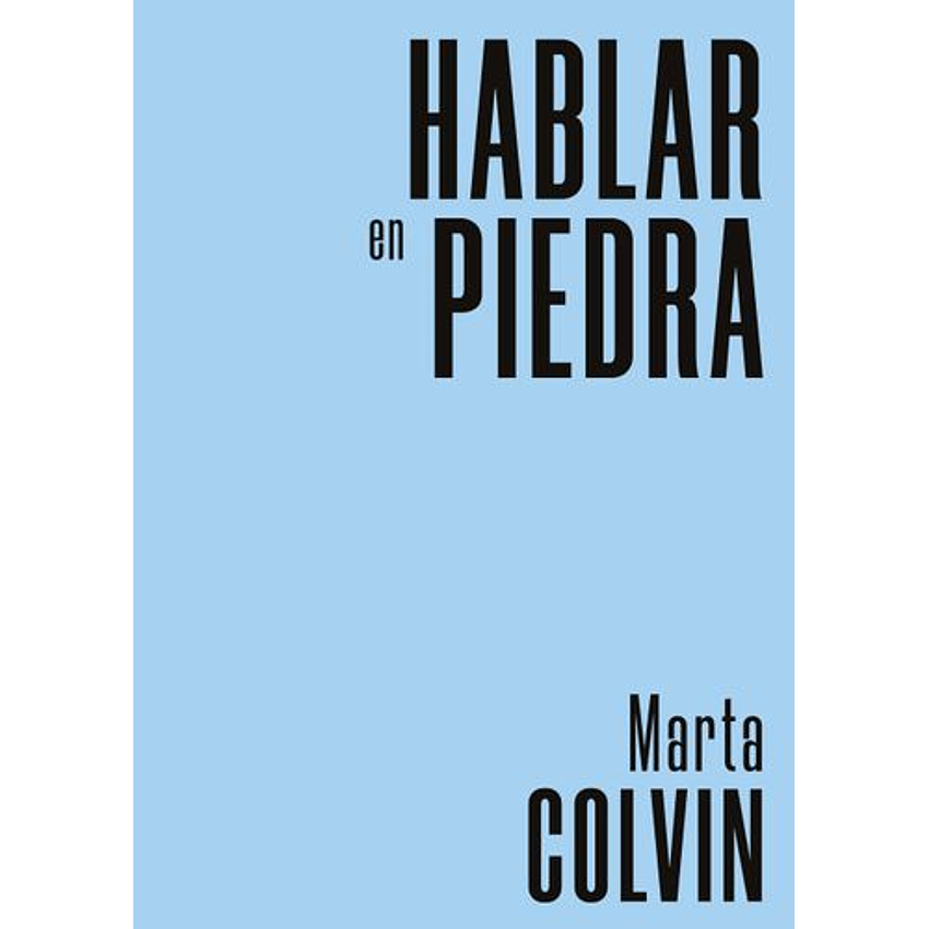 Hablar En Piedra 1