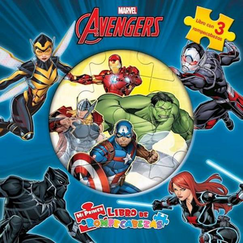 Avengers Mi Rpimer Libro De Rompecabezas 1