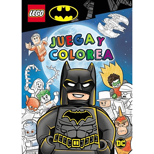 Batman Lego Juega Y Colorea