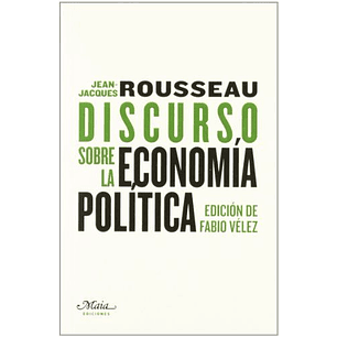 Discurso Sobre La Economia Politica