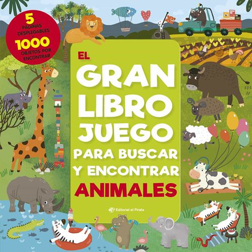 El Gran Libro Juego Para Buscar Y Encontrar Animales 1