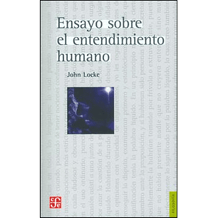 Ensayo Sobre El Entendimiento Humano