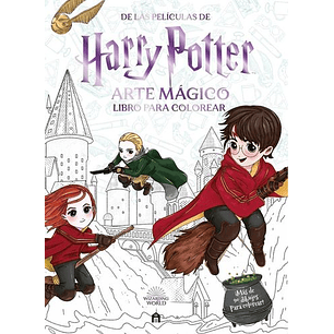 Harry Potter Arte Magico Libro Para Colorear